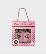 Botosei din piele, Rose et Chocolat, Polka Lolly Pink, 0 - 4 ani - Elcokids