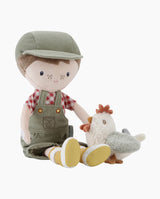 Papusa textila, Little Dutch,  Little Farm, Jim cu puisor, 35 cm