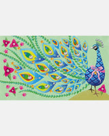 Joc creativ pentru decorat, Janod, Strass Beautiful Bird, 3 cartonase - Elcokids