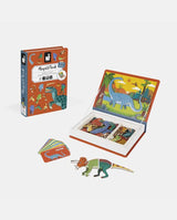 Joc educativ, Janod, Dinozauri, cu piese magnetice, 3 ani+ - Elcokids
