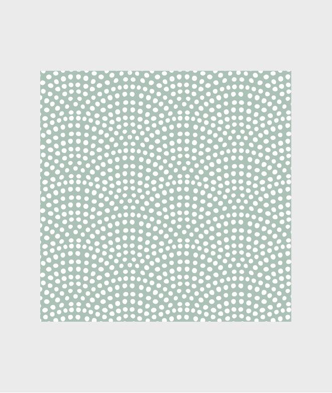 Tapet de camera, Little Dutch, Mint Waves, 53 cm x 10 m - Elcokids