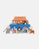 Jucarie din lemn, Le Toy Van, Arca lui Noe, cu forme de sortat - Elcokids