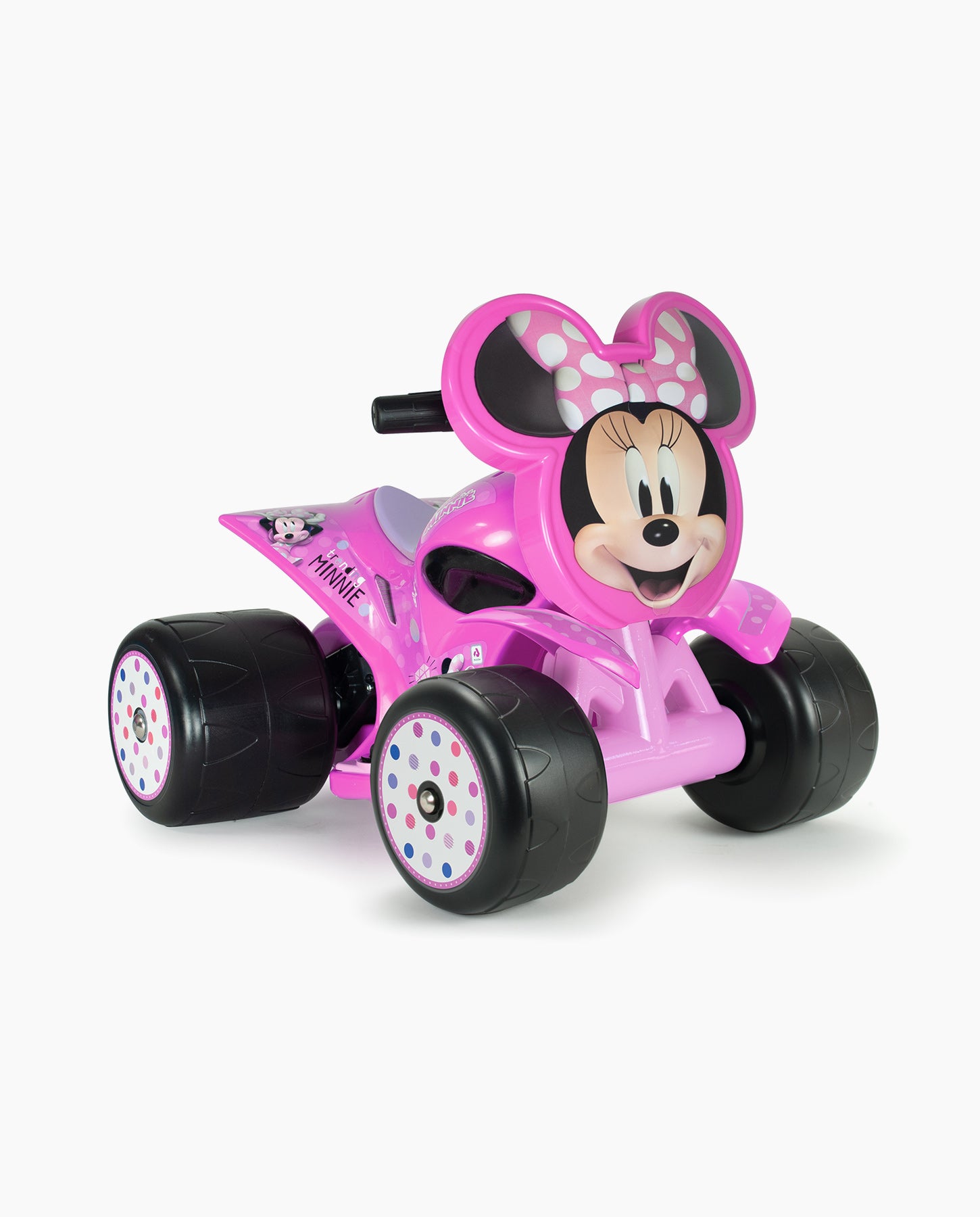 ATV electric copii, Injusa, Minnie Mouse 6V, roz