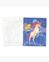Set picteaza dupa numere, Janod, Unicorni, 7 ani+ - Elcokids