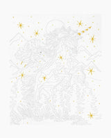 Set picteaza dupa numere, Janod, Unicorni, 7 ani+ - Elcokids