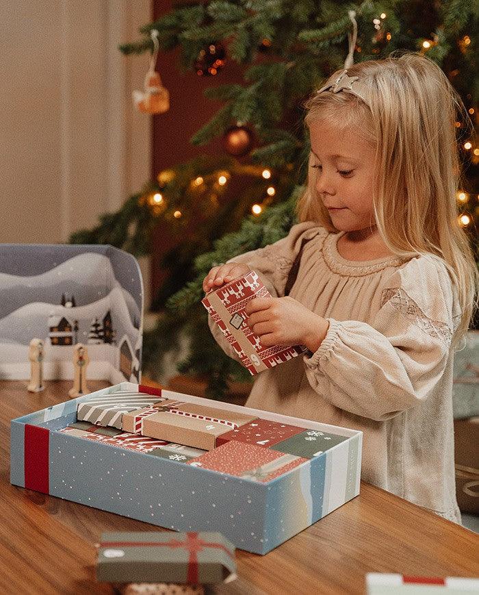 Calendar de advent, Little Dutch, Colectia de Craciun, 2 ani+ - Elcokids