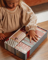 Calendar de advent, Little Dutch, Colectia de Craciun, 2 ani+ - Elcokids