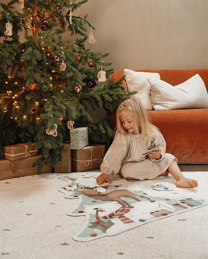 Puzzle Xl de Caraciun, Little Dutch, Bradut, Editie Speciala, 4 ani+ - Elcokids