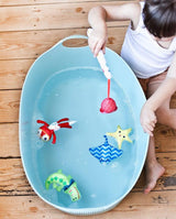 Jucarie pentru baie, Lilliputiens, joc de pescuit cu Alice, 1 an+ - Elcokids