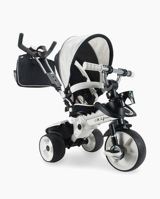 Tricicleta cu pozitie de somn copii, Injusa, City Max, cu pedale, 8 luni+ - Elcokids