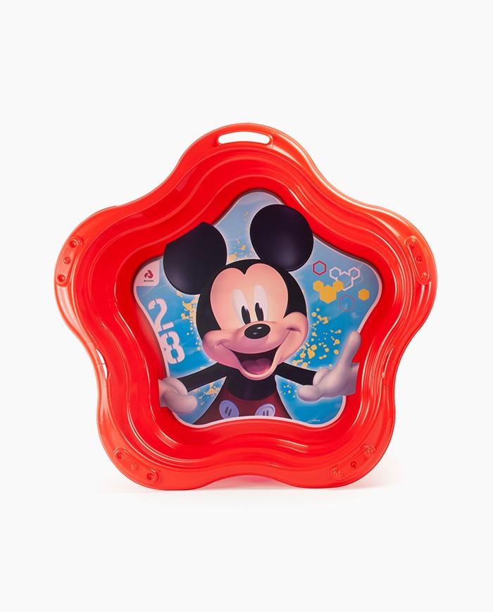 Cutie pentru nisip copii, Injusa, Mickey Mouse, din plastic, 1 an+ - Elcokids