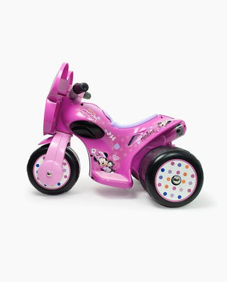 Tricicleta electrica copii, Injusa, Minnie Mouse, 6V, cu pedala de acceleratie, 1 an+ - Elcokids