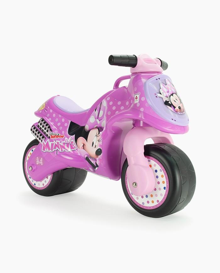Bicicleta fara pedale copii, Injusa, Minnie Mouse, 2 ani+ - Elcokids