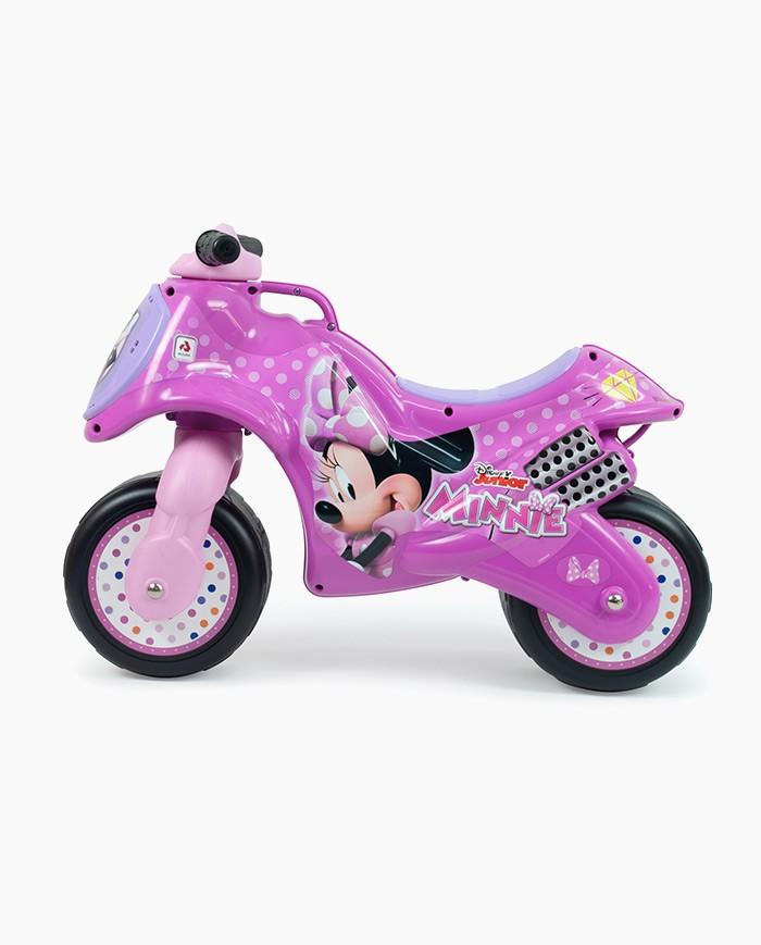 Bicicleta fara pedale copii, Injusa, Minnie Mouse, 2 ani+ - Elcokids