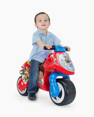 Bicicleta fara pedale copii, Injusa, Patrula Catelusilor, din plastic, 2 ani+ - Elcokids