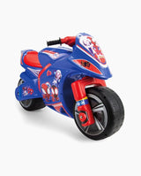 Motocicleta copii, Injusa, Marvel, Spiderman, din plastic, 3 ani+ - Elcokids