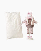 Imbracaminte Llorens, Bebelusi 40 cm, costumas roz, 8 piese - Elcokids