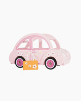 Masina Sofiei, Le Toy Van, roz, din lemn, 3 ani+ - Elcokids