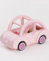 Masina Sofiei, Le Toy Van, roz, din lemn, 3 ani+ - Elcokids