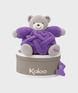 Ursulet de plus, Kaloo, violet neon, 18 cm - Elcokids
