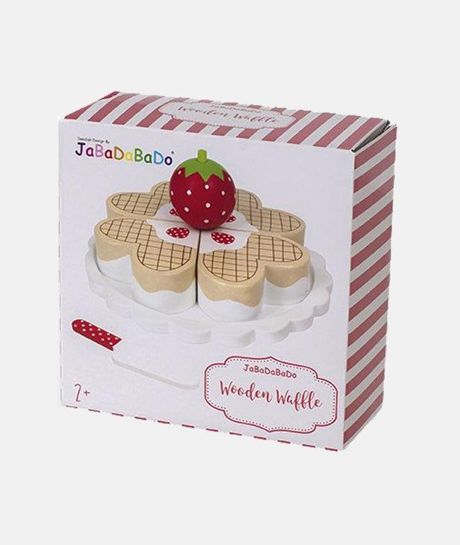 Tort din lemn, JaBaDaBaDo, Waffle, 2 ani+ - Elcokids