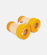 Binoclu din lemn, Le Toy Van, portocaliu - Elcokids