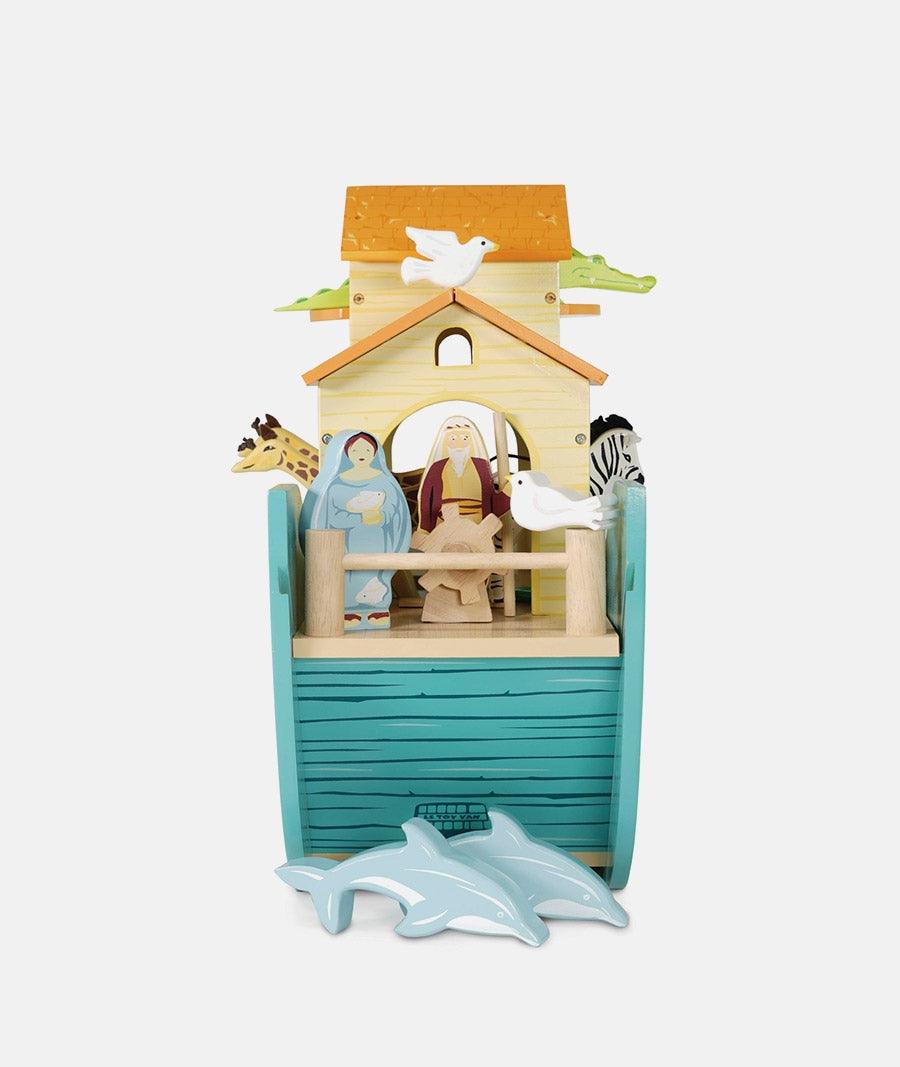 Jucarie din lemn, Le Toy Van, Arca lui Noe, cu animale - Elcokids