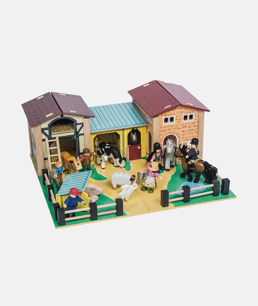 Ferma din lemn, Le Toy Van, multicolor, 3 ani+ - Elcokids