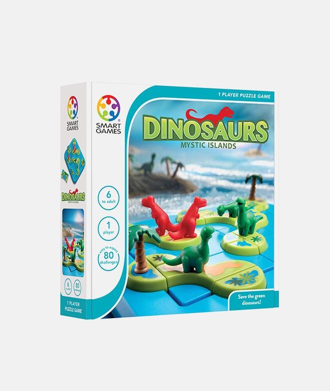 Puzzle 3D Dinosaurs, Insula Mistica, Smart Games, 80 provocari - Elcokids