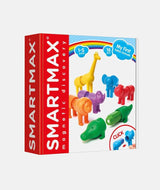 Joc magnetic My First Safari Animals, SmartMax, 18 piese, 1-5 ani - Elcokids