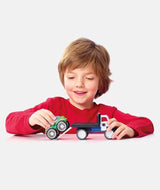 Joc magnetic SmartMax, Power Mix, set vehicule Play - Elcokids