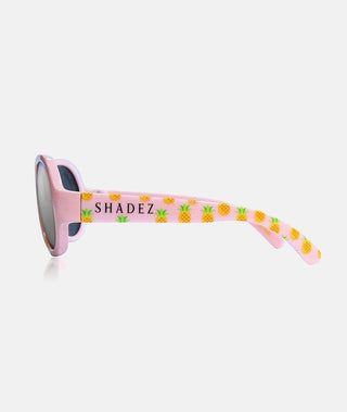 Ochelari de soare, Shadez, Pineapple Party, Baby, roz, 0-3 ani - Elcokids