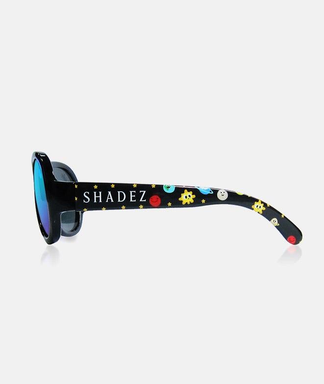 Ochelari de soare, Shadez, Space Black, Junior, 3-7 ani - Elcokids
