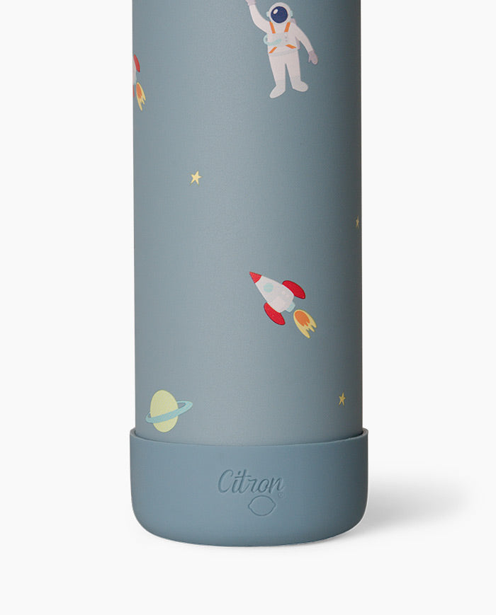 Sticla de Apa Termos, Citron, Nava Spatiala, din otel inoxidabil, 350 ml