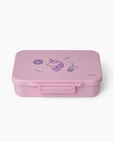 Caserola pentru pranz din tritan, Citron, Stormy Unicorn, 4 compartimente