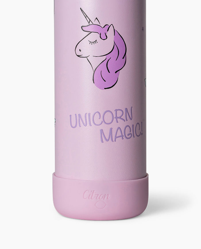 Sticla de Apa Termos, Citron, Unicorn, din otel inoxidabil, 350 ml