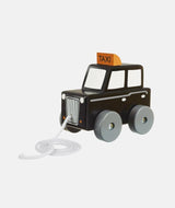 Jucarie de tras, Orange Tree Toys, London Cab, din lemn - Elcokids