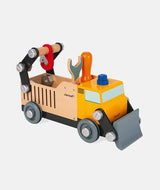 Camion din lemn, Janod, Brico'Kids, de construit - Elcokids