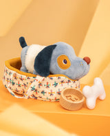 Catelusul Jules cu cosulet, Lilliputiens, 1 an+