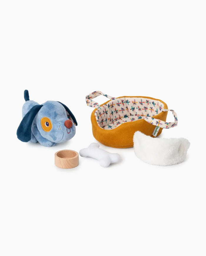 Catelusul Jules cu cosulet, Lilliputiens, 1 an+