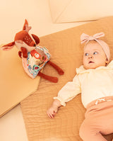 Jucarie cu activitati, Lilliputiens, Caprioara Stella cu oglinda, 3 luni+