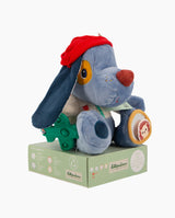 Jucarie zornaitoare cu activitati, Lilliputiens, Catelusul Jules, 9 luni+