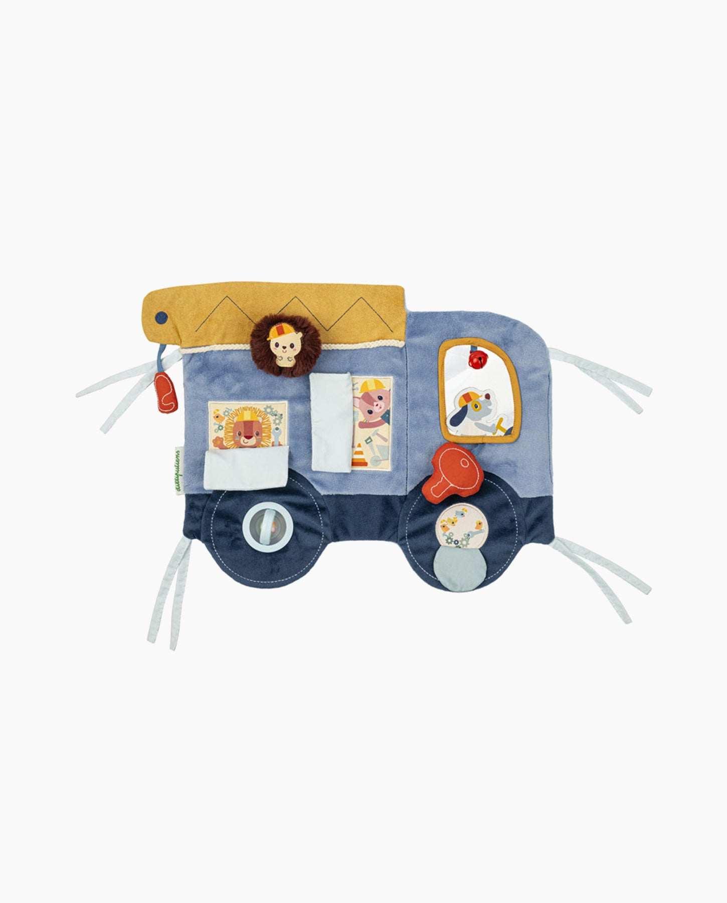 Panou soft cu activitati, Lilliputiens, mesterul Jules, 3 luni+