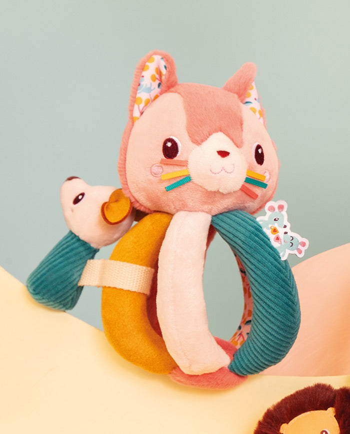 Jucarie zornaitoare, Lilliputiens, Pisicuta Jeanne, 6 luni+