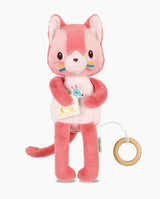 Jucarie din plus muzicala, Lilliputiens, fosforescenta, Pisicuta Jeanne, 6 luni+