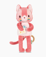 Jucarie din plus muzicala, Lilliputiens, fosforescenta, Pisicuta Jeanne, 6 luni+