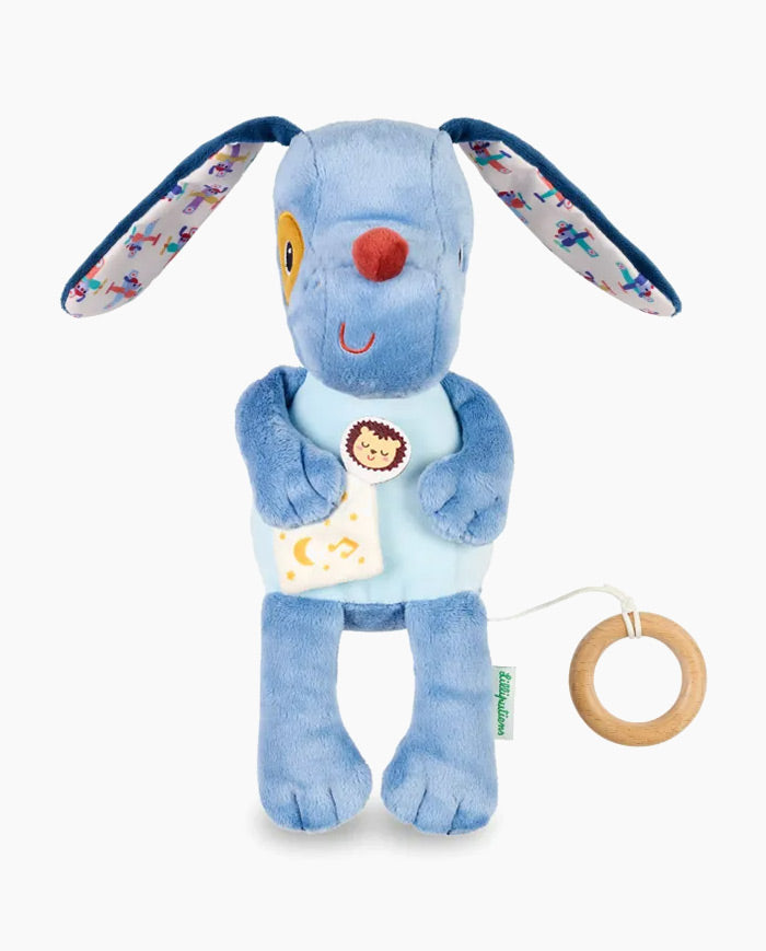 Jucarie din plus muzicala, Lilliputiens, fosforescenta, Catelusul Jules, 6 luni+