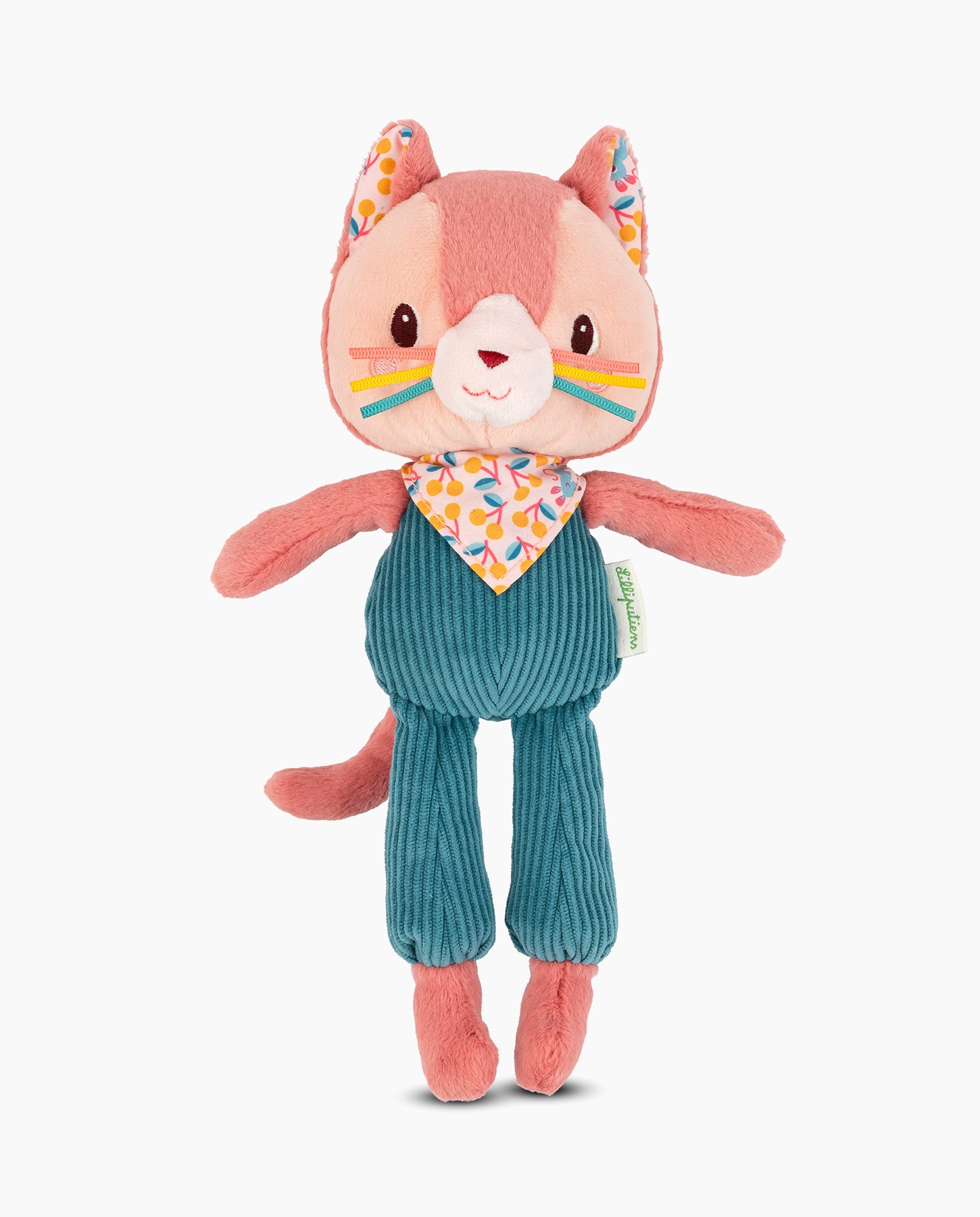 Jucarie din plus, Lilliputiens, pisicuta Jeanne, in cutie cadou, 3 luni+