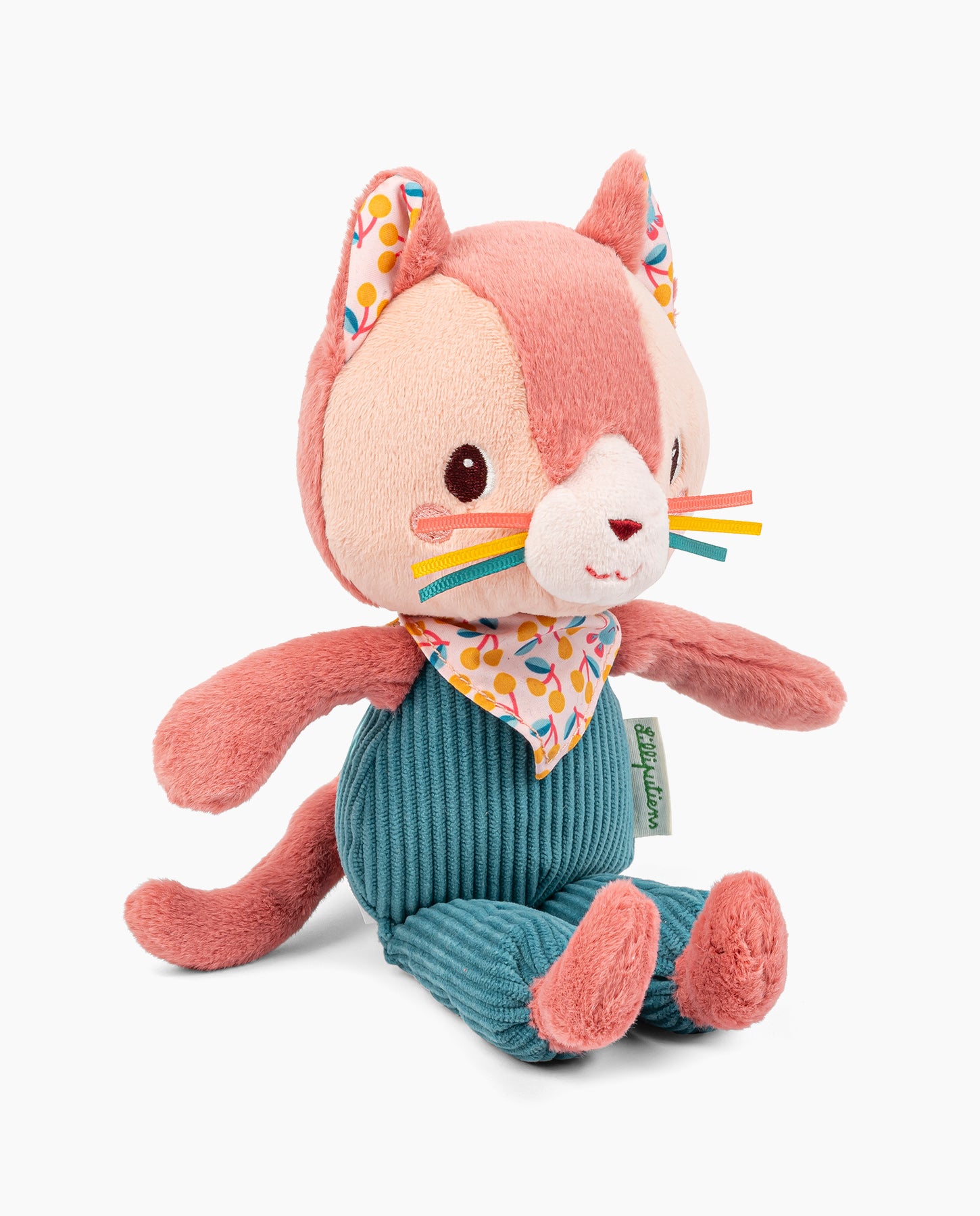 Jucarie din plus, Lilliputiens, pisicuta Jeanne, in cutie cadou, 3 luni+