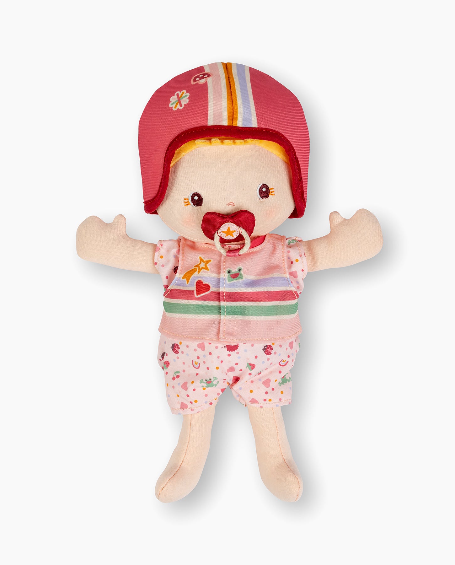 Papusa bebelus, Lilliputiens, Lena, cu scaun pentru bicicleta, 18 luni+